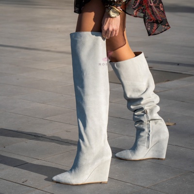 Cizme Yssa Tall All Season Cream - Img 2