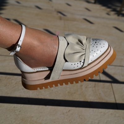 Pantofi Casual Mira White