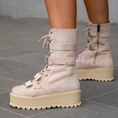 Bocanci Season Cream Suede - Img 6
