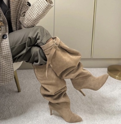 Cizme Avangarde Beige