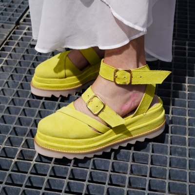 Pantofi Casual Andre Lime - Img 2