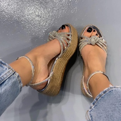 Sandale Sparkle Summer Silver - Img 2