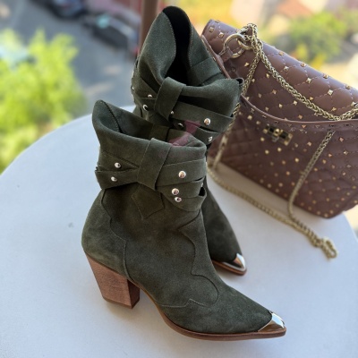 Ciocate Rissa Metal Khaki - Img 3