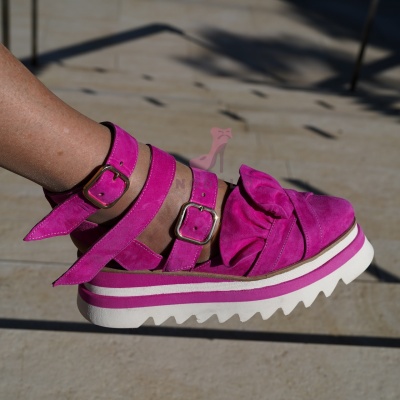 Pantofi Casual Mirra 2 Fuchsia - Img 6