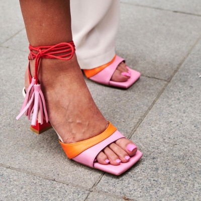 Sandale Colorfull Pink - Img 1