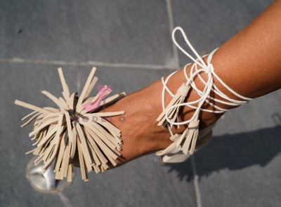 Sandale Dara Fringe Beige - Img 6