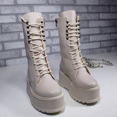 Bocanci Strap Beige - Img 2