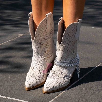 Ciocate Noelle Perforated Cream - Img 5