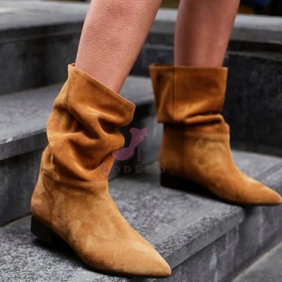 Cizme Kaily Short Camel - Img 2