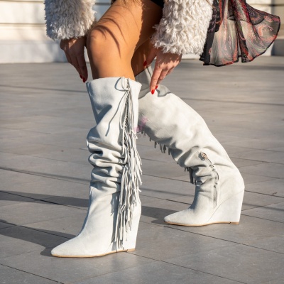 Cizme Marra Tall All Season Cream - Img 5