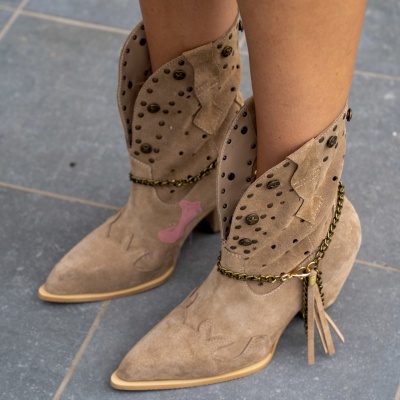 Cizme Raisa Beige - Img 6