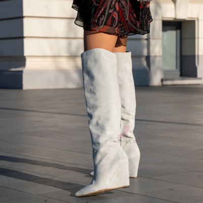 Cizme Yssa Tall All Season Cream - Img 5