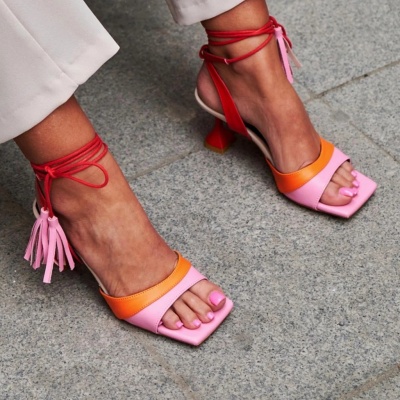 Sandale Colorfull Pink - Img 2