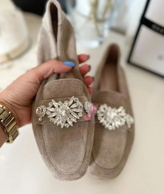 Mocasini Taky Beige