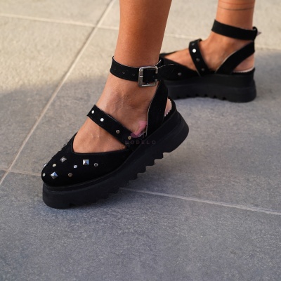 Pantofi Casual California Black - Img 4