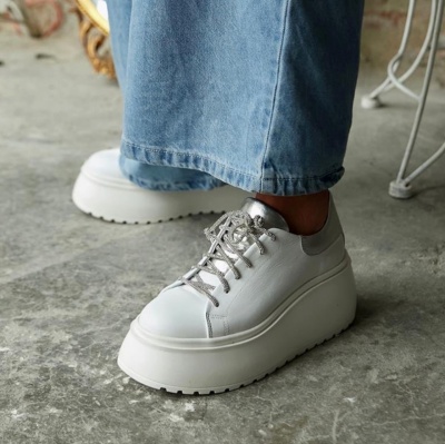 Sneakersi Shine White - Img 3