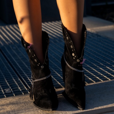 Cizme Raisa Medium All Season Black - Img 1