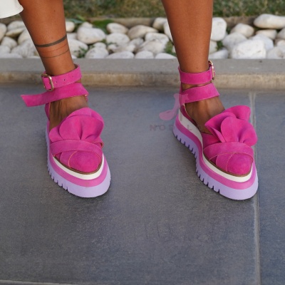 Pantofi Casual Mira Fuchsia - Img 2