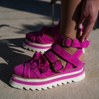 Pantofi Casual Mirra 2 Fuchsia - Img 7