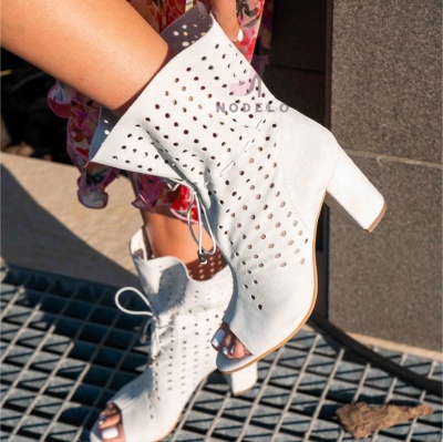 Botine Rinna White - Img 5