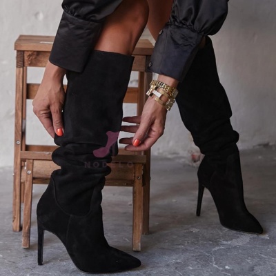 Cizme Amelie Negru