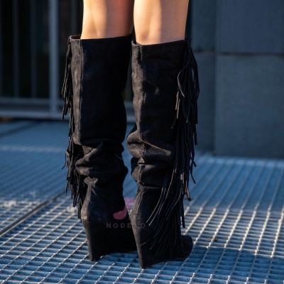 Cizme Marra Tall All Season Negru - Img 2