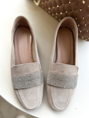 Mocasini Glossy Beige - Img 2