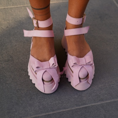 Pantofi Casual Antonia Pink - Img 10