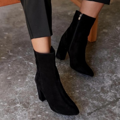 Botine Denia Short Negru - Img 2