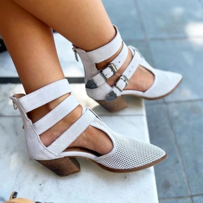 Botine Kelly White - Img 4