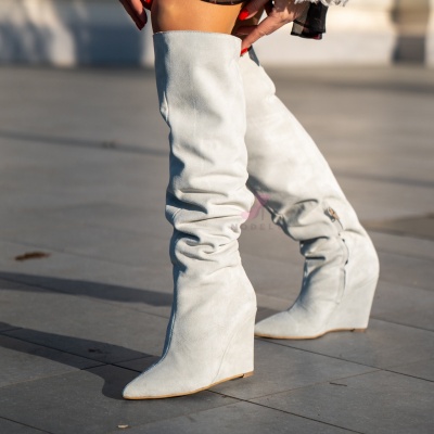 Cizme Yssa Tall All Season Cream - Img 9