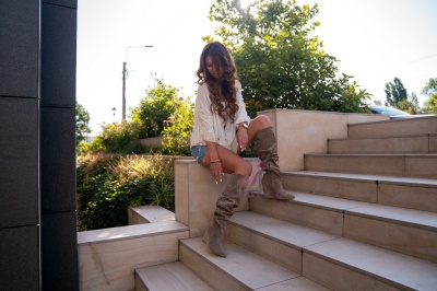 Cizme Yssa Tall Vizon - Img 2