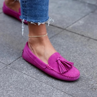 Mocasini Tassels Fuchsia - Img 3