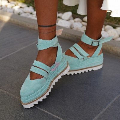 Pantofi Casual Sandra Mint - Img 2