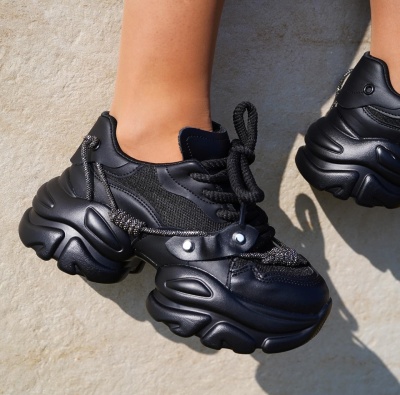 Sneakersi Glamm Black - Img 2