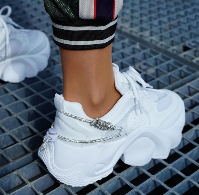 Sneakersi Sparkle White - Img 5