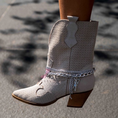 Ciocate Noelle Perforated Cream - Img 8