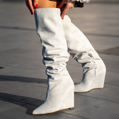 Cizme Yssa Tall All Season Cream - Img 10
