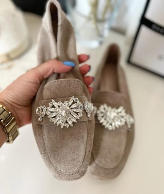 Mocasini Taky Beige - Img 1