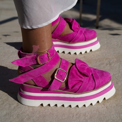 Pantofi Casual Mirra 2 Fuchsia - Img 8