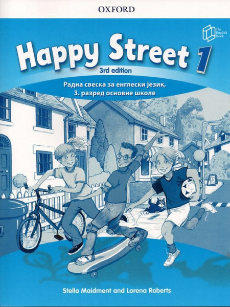 Happy Street 1 3ed, radna sveska za engleski jezik za 3. razred osnovne škole The english book
