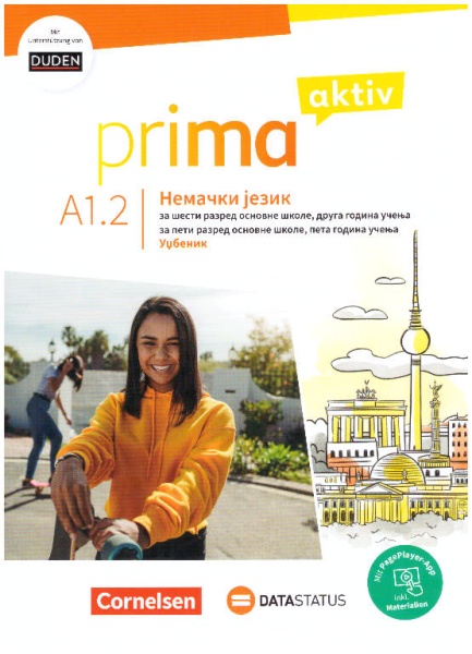 Prima aktiv A1.2, udžbenik iz nemačkog jezika za 6. razred osnovne škole Data status