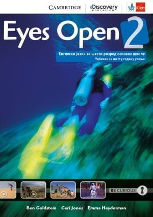 Eyes Open 2, udžbenik za engleski jezik za 6. razred osnovne škole sa 2 CDa Klett