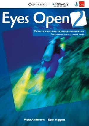 Eyes Open 2, radna sveska za engleski jezik za 6. razred osnovne škole sa 2 CDa Klett