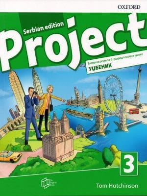 Project 3 4ed Serbia, udžbenik za engleski jezik za 6. razred osnovne škole The english book