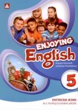 Enjoying english 5, udžbenik i CD za engleski jezik za 5. razred osnovne škole Zavod za udžbenike
