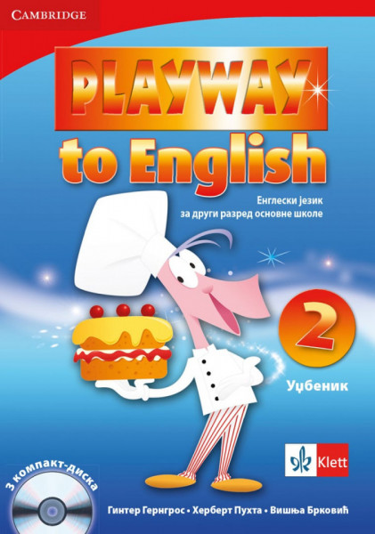 Playway to English 2, udžbenik za 2. razred osnovne škole sa 3 CDa Klett