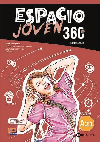 Espacio Joven 360 A2.1, udžbenik iz španskog jezika za 5. i 6. razred osnovne škole Data status
