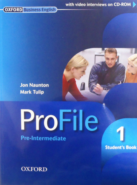 Profile 1, udžbenik za engleski jezik za srednju školu The english book
