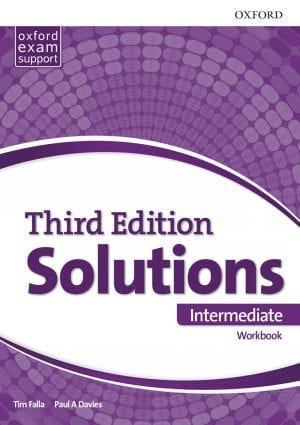 Engleski jezik Solutions Intermediate 3rd Edition, radna sveska za 2. i 3. razred srednje škole Novi Logos